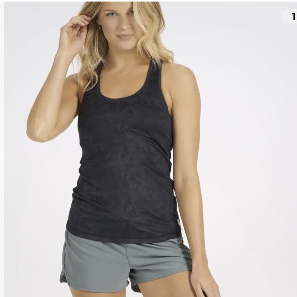 Black Camouflage Women's Tank Top